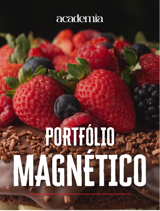 Capa do e-book Portfólio Magnético: 5 fotos que todo restaurante exige